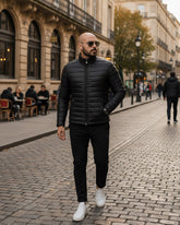 Cortina – Premium Black Quilted Leather Jacket